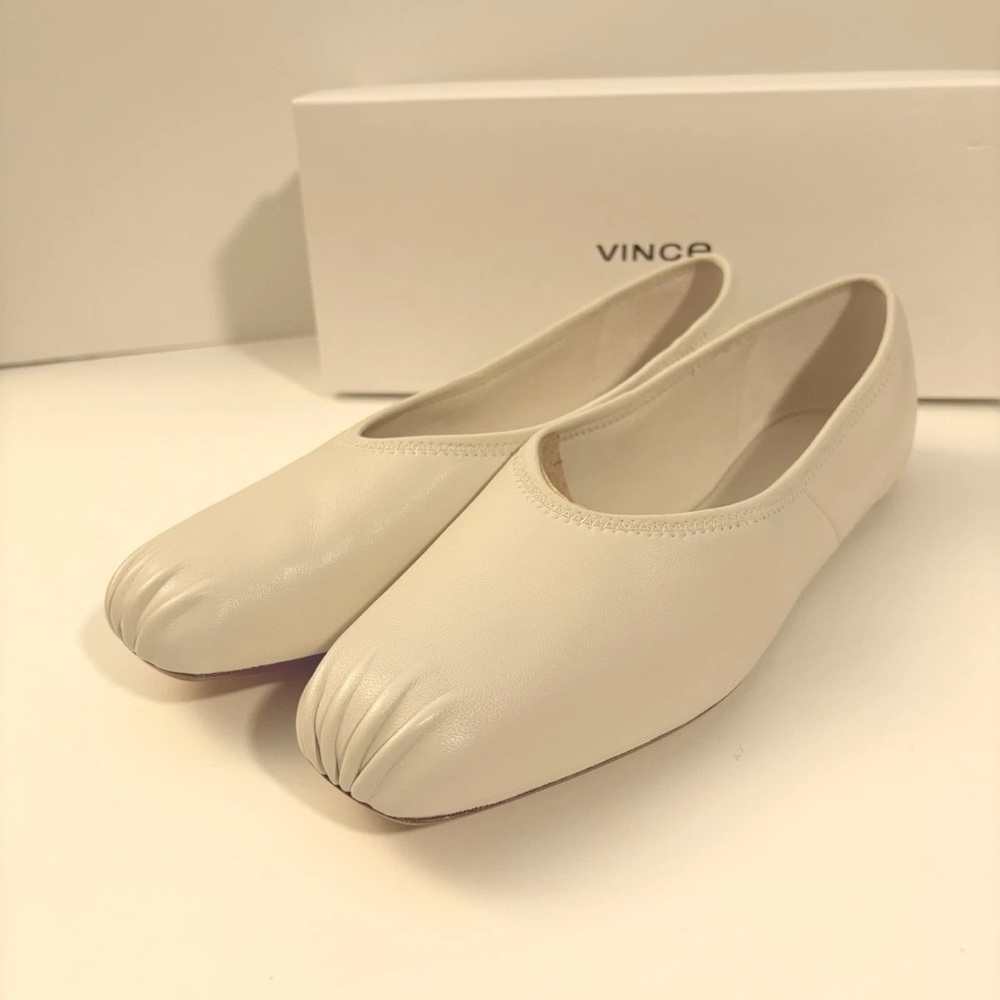 Vince Vero Cuoio  Leather Flats
